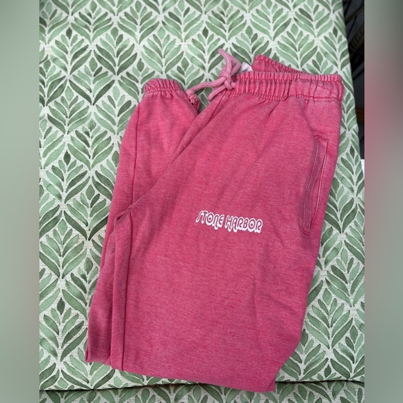 Pop Surf - Stone Harbor - Women's Pink sweatpants - size medium - Picture 1 of 8